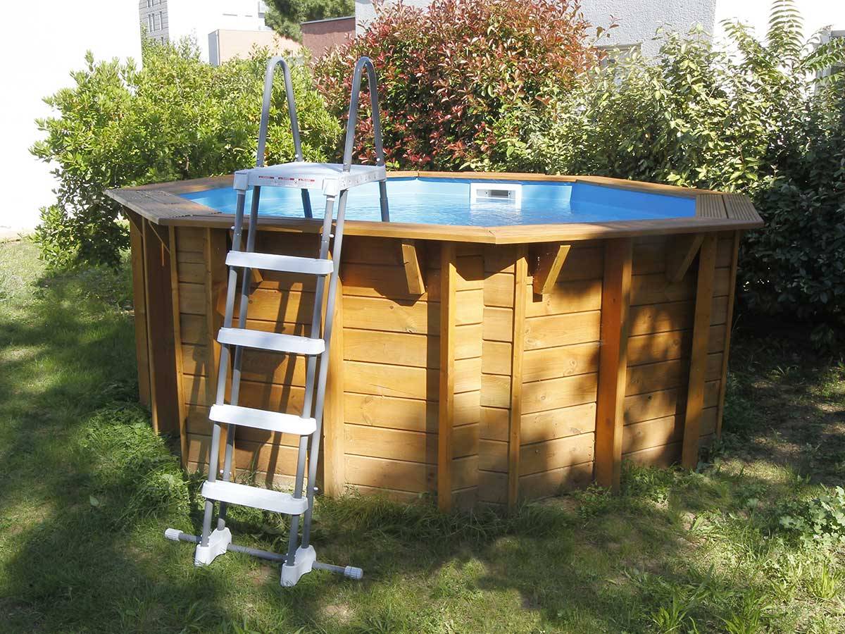 Ubbink - Piscine bois Sunwater 3,60 x 1,20 m liner bleu - Ubbink - Image 3