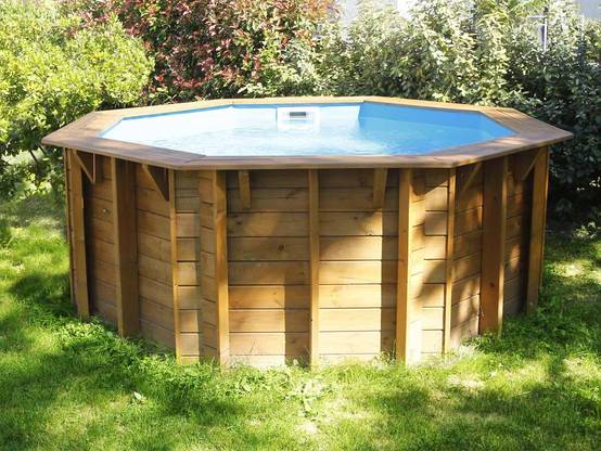 Ubbink - Piscine bois Sunwater 3,60 x 1,20 m liner bleu - Ubbink - Image 5