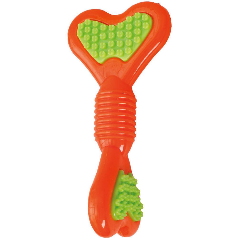 Flamingo - Flamingo - Jouet pour chien Bippa os torsadé à mâcher 15 cm TPR couleur aléatoire - Imagen 3