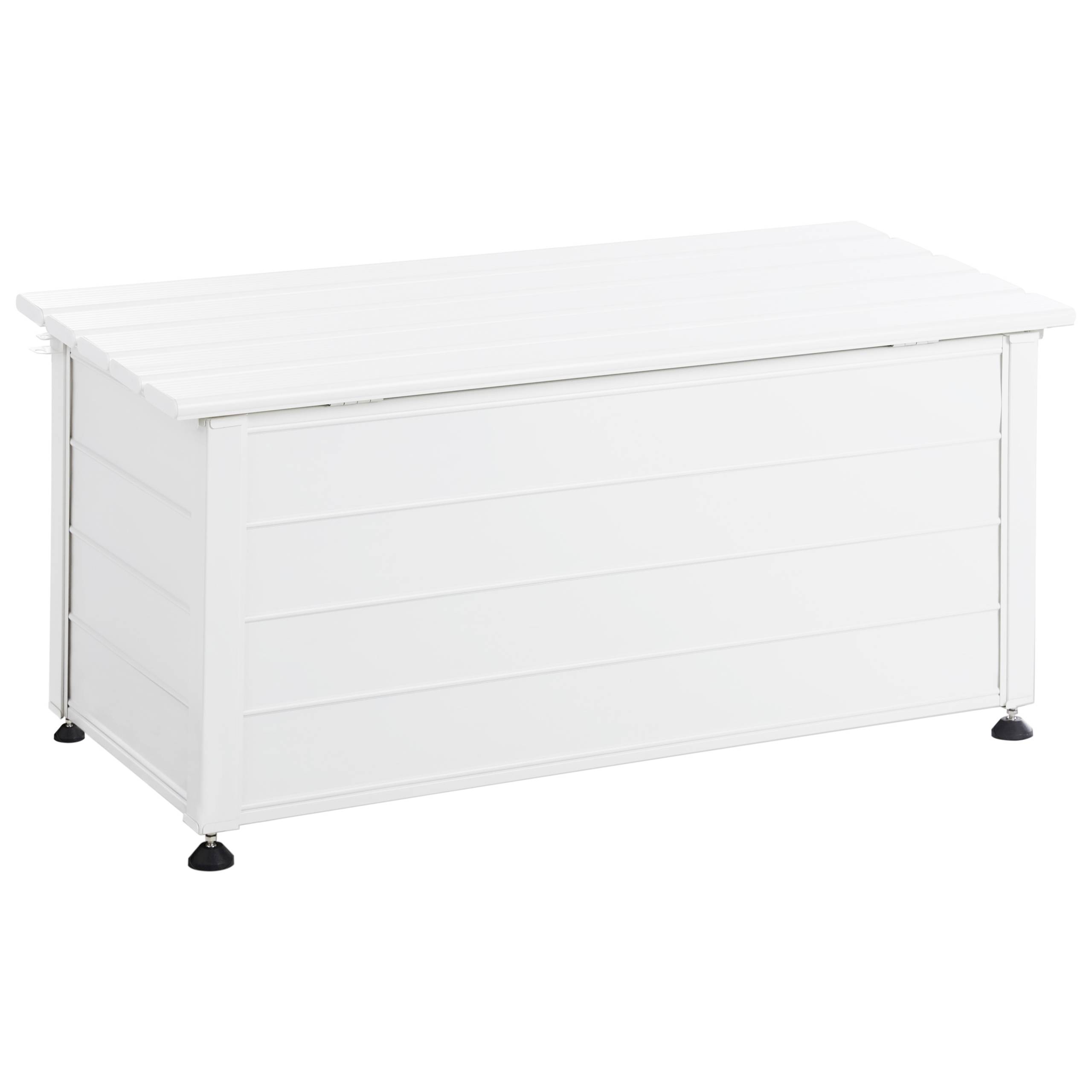 Beliani - Coffre Aluminium Blanc CAMPALTO - Beliani - Imagen 6