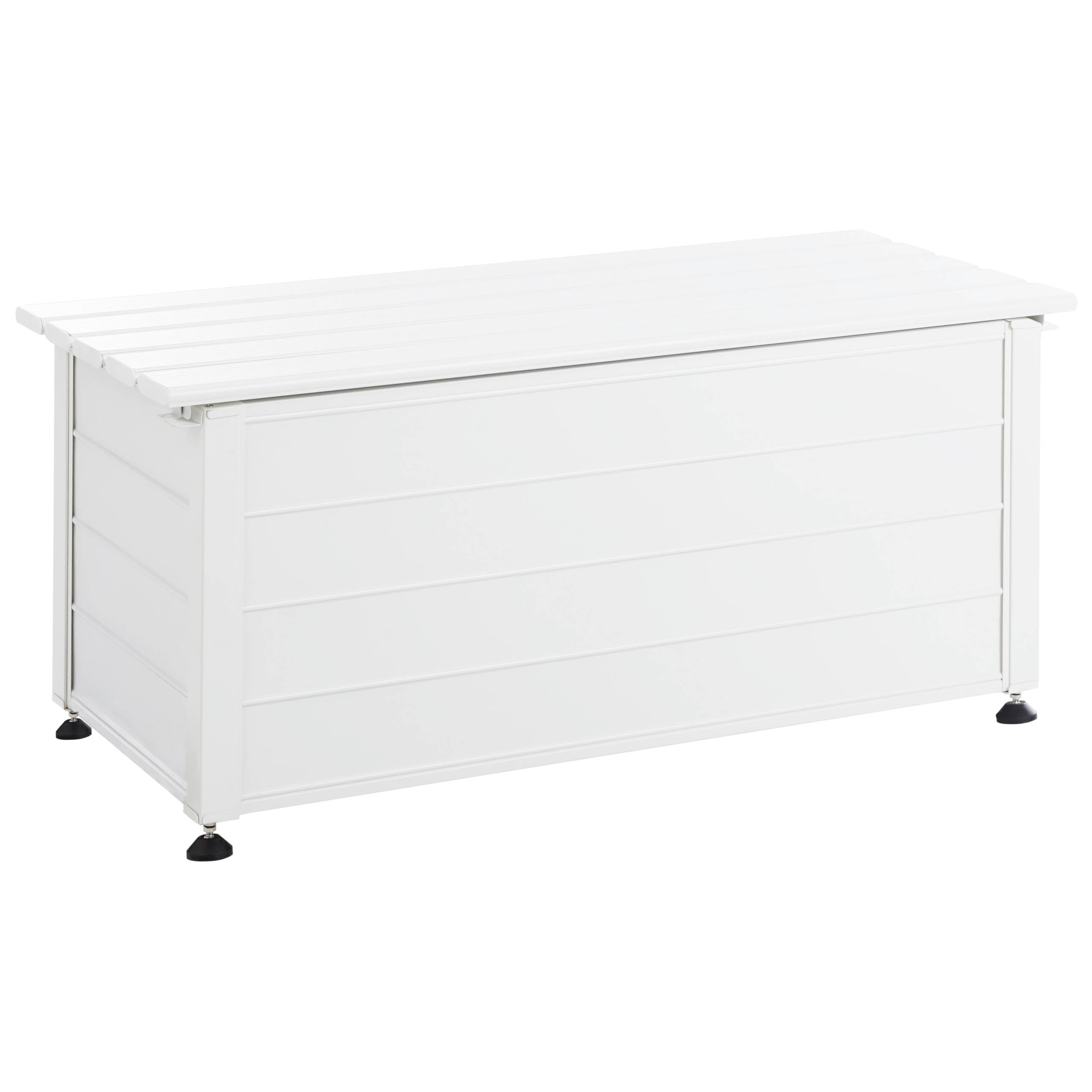 Beliani - Coffre Aluminium Blanc CAMPALTO - Beliani - Imagen 4