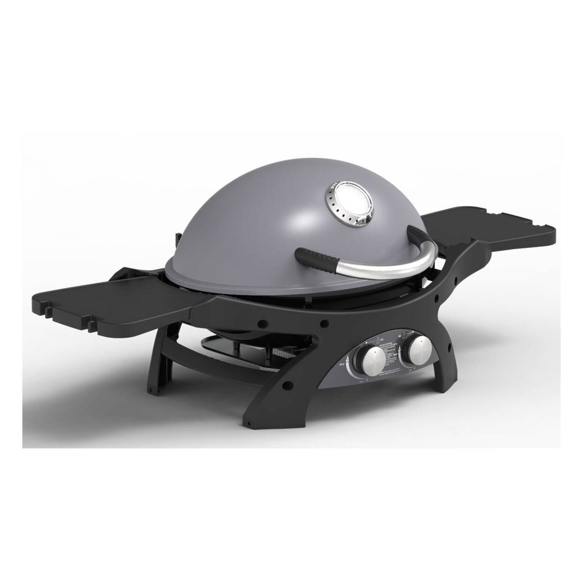 Barbecue à Gaz portable 5200W Grille de cuisson fonte émaillée 58 x 42.5 cm 2 Bruleurs PIT BOSS - Imagen 1