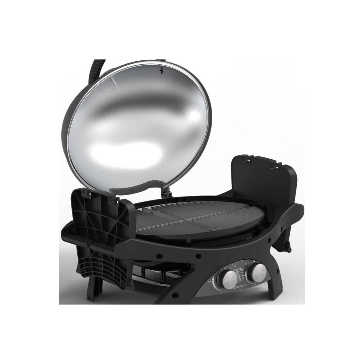 Barbecue à Gaz portable 5200W Grille de cuisson fonte émaillée 58 x 42.5 cm 2 Bruleurs PIT BOSS - Imagen 6