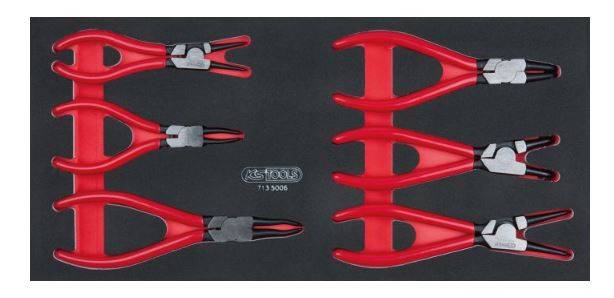 Composition d'outils 6 tiroirs pour servante KS TOOLS - 455 pièces - 714.0452 - Imagen 7