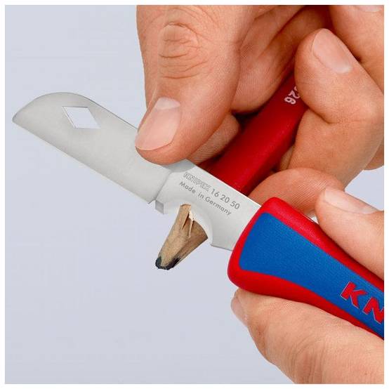 Knipex - Couteau pliant d'électricien KNIPEX L. 80 mm - 16 20 50 SB - Image 4