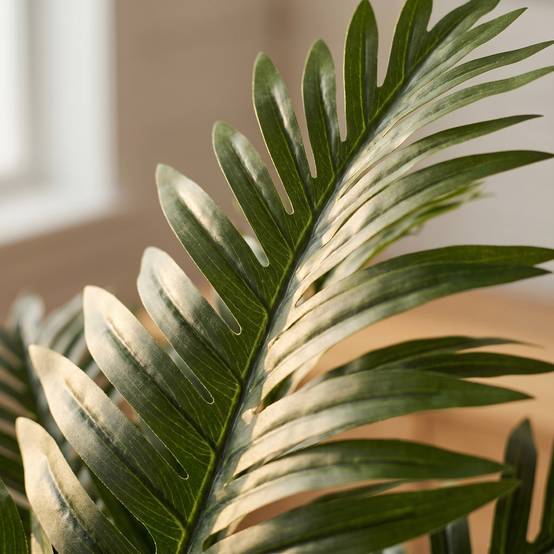 Plante artificielle intérieure 90 cm fougère arbre artificiel en pot avec branches flexibles, intérieure et extérieure - Image 9