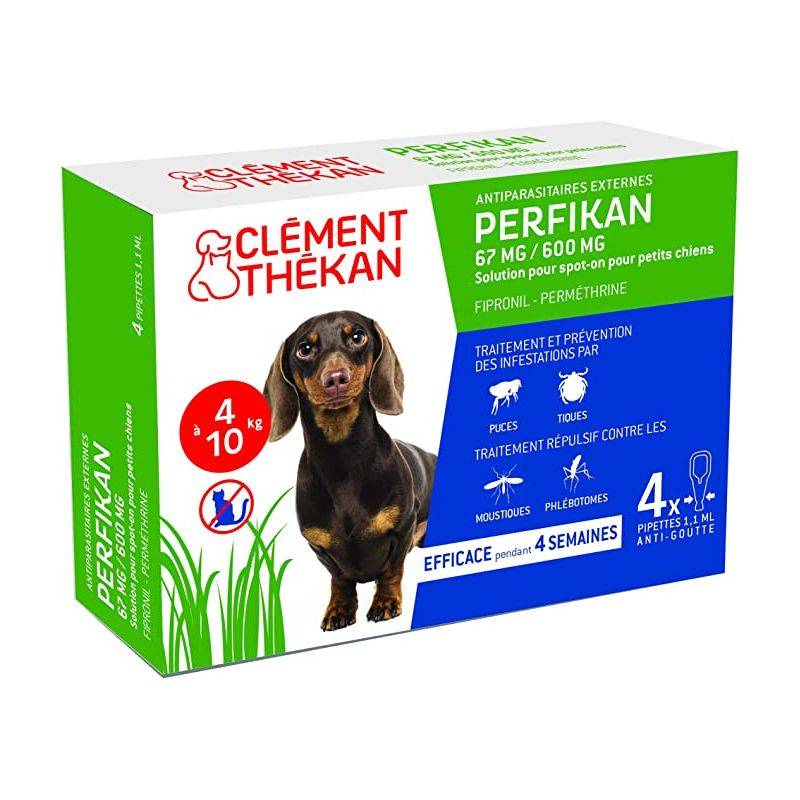 PERFIKAN CHIEN 4-10 KG - CLEMENT THEKAN 4 pipettes