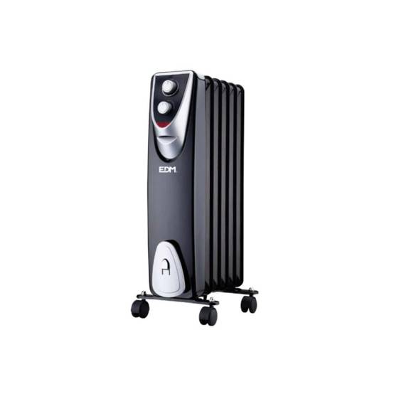 Radiateur EDM - sans huile - 1000W - 37x64x24cm - 07126