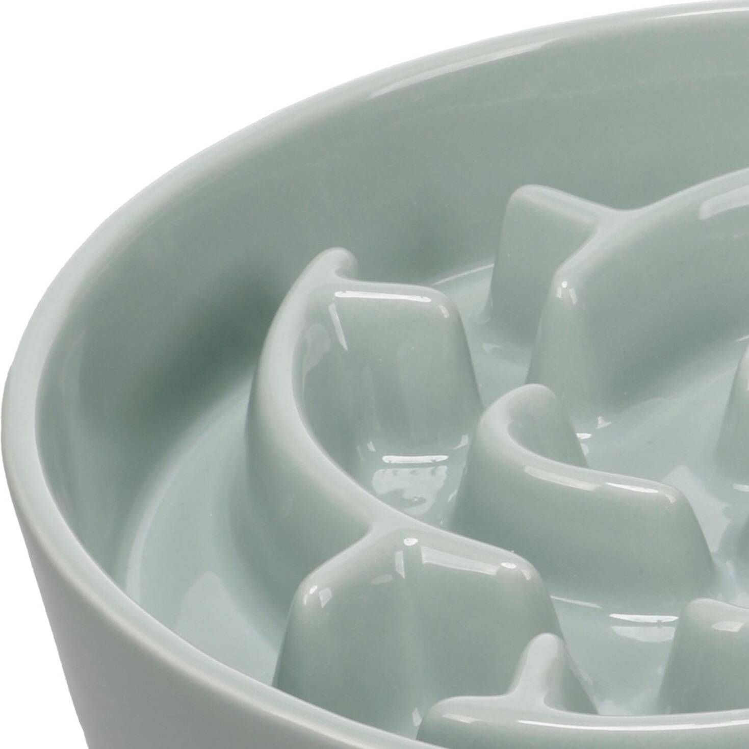 Eden - Gamelle ronde anti glouton pour chien Sena vert menthe - Image 3