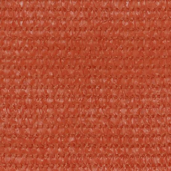 Helloshop26 - Écran de balcon brise pare vue protection confidentialité 90 x 400 cm PEHD orange - Imagen 3