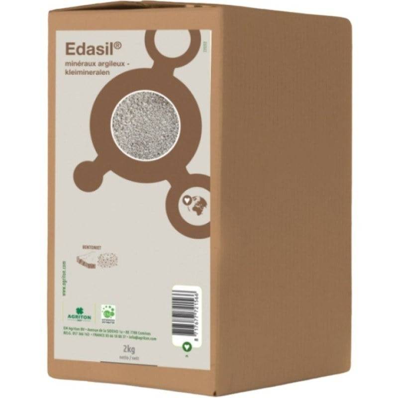 Ferme Du Moutta - Edasil, argile montmorillonite pour un sol fertile, boîte de 2 kg - Image 1