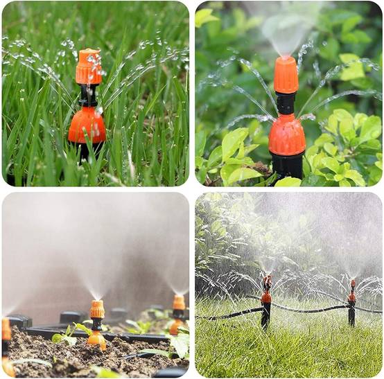 Arrosage automatique,Goutteur réglable à 360° - Système d'arrosage automatique pour jardin,irrigation goutte à goutte, 20 pièces-Lytech - Image 7