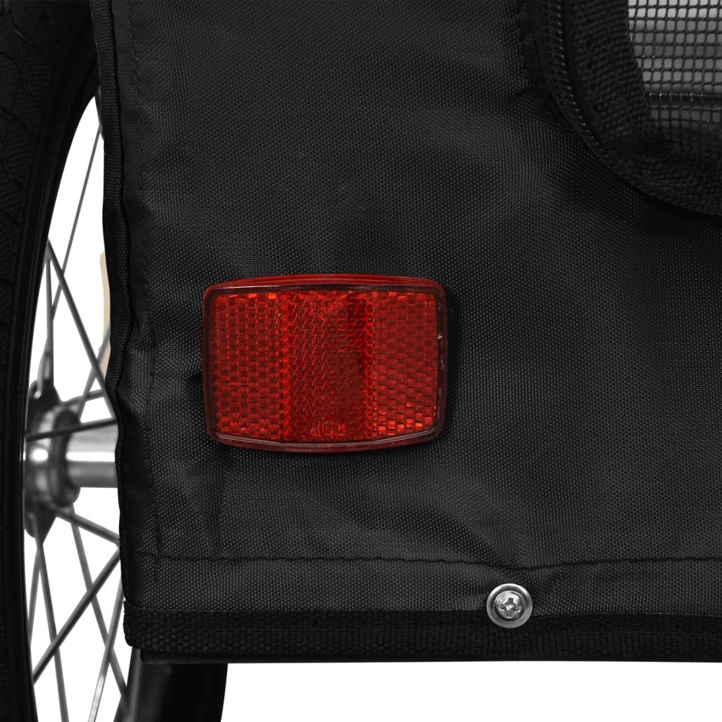 Remorque Vélo Chien 45kg en Acier pour Transport Polyvalent Noir – ComfortXL Pet Living - Image 8