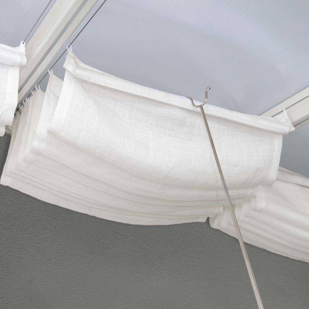 Canopia by Palram - Stores de toit effet lin pour pergola Pour pergola 3x9.7 m - Image 2