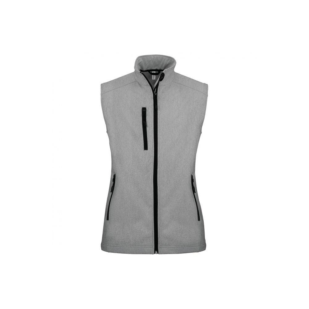 Bodywarmer Softshell femme Kariban imperméable Gris M - Image 1