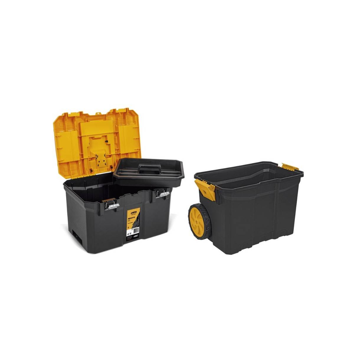 Servante porte outils Boite à outils détachable 2 modules Charge 20Kg Servante Trolley VITO - Imagen 5