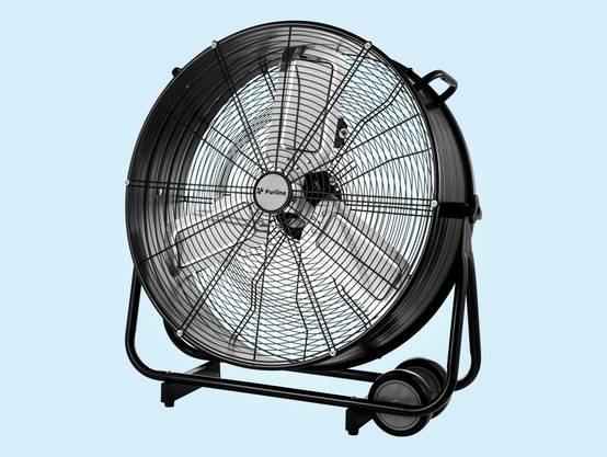 Ventilateur de sol industriel 250W avec pales en aluminium - Purline - Image 6
