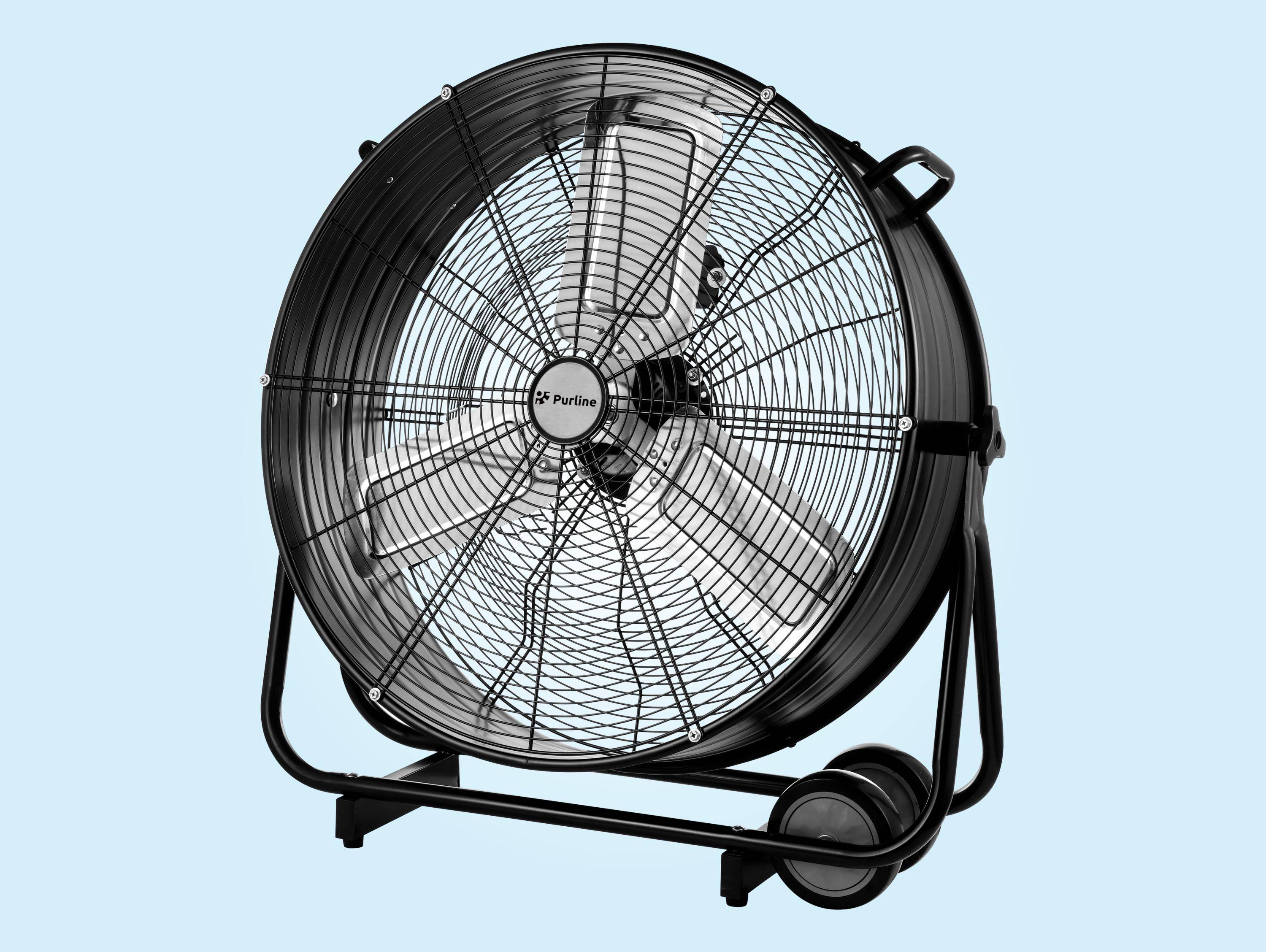 Ventilateur de sol industriel 250W avec pales en aluminium - Purline - Image 6
