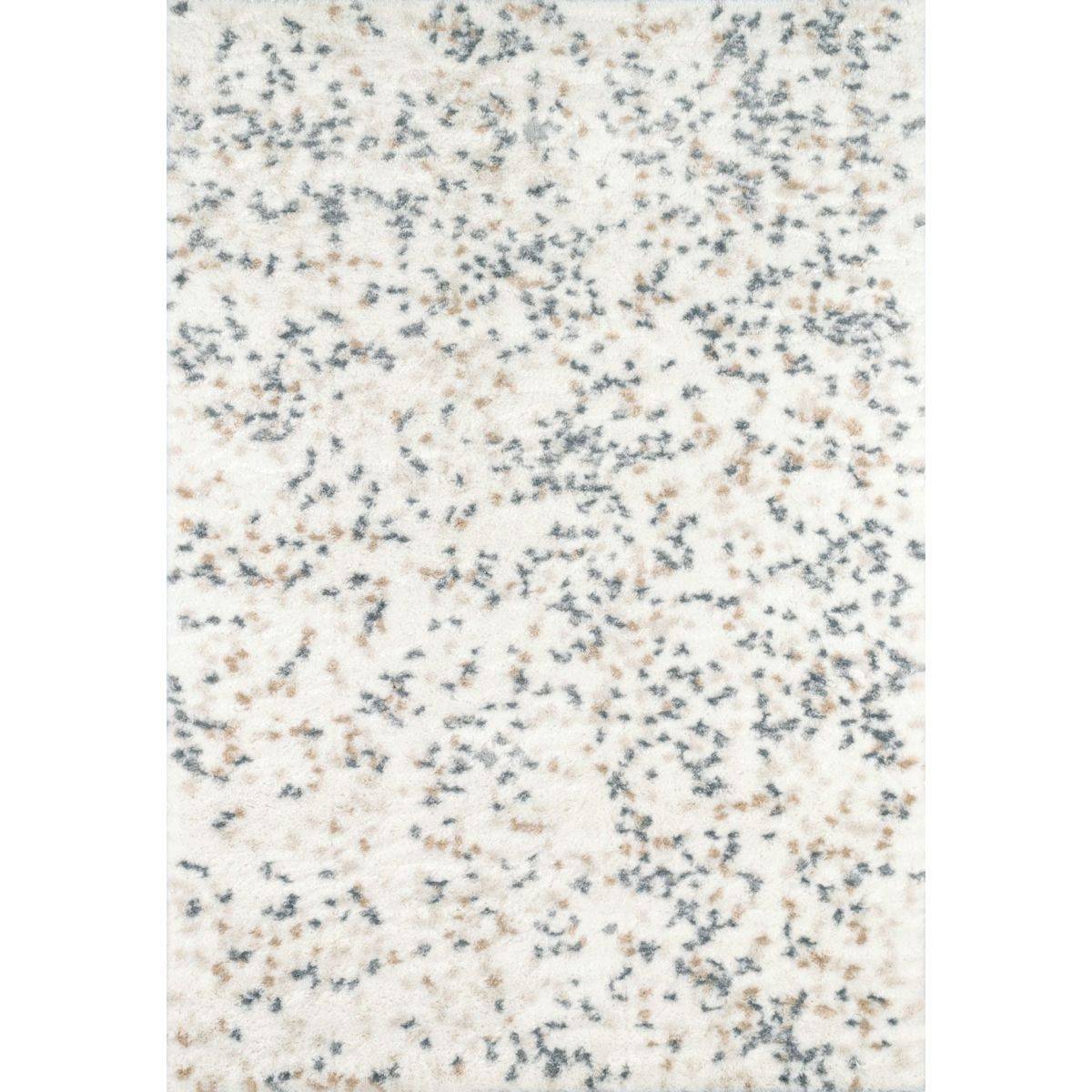 Jardindeco - Tapis intérieur en polyester poils longs Léna confettis 230 x 160 cm - Imagen 1