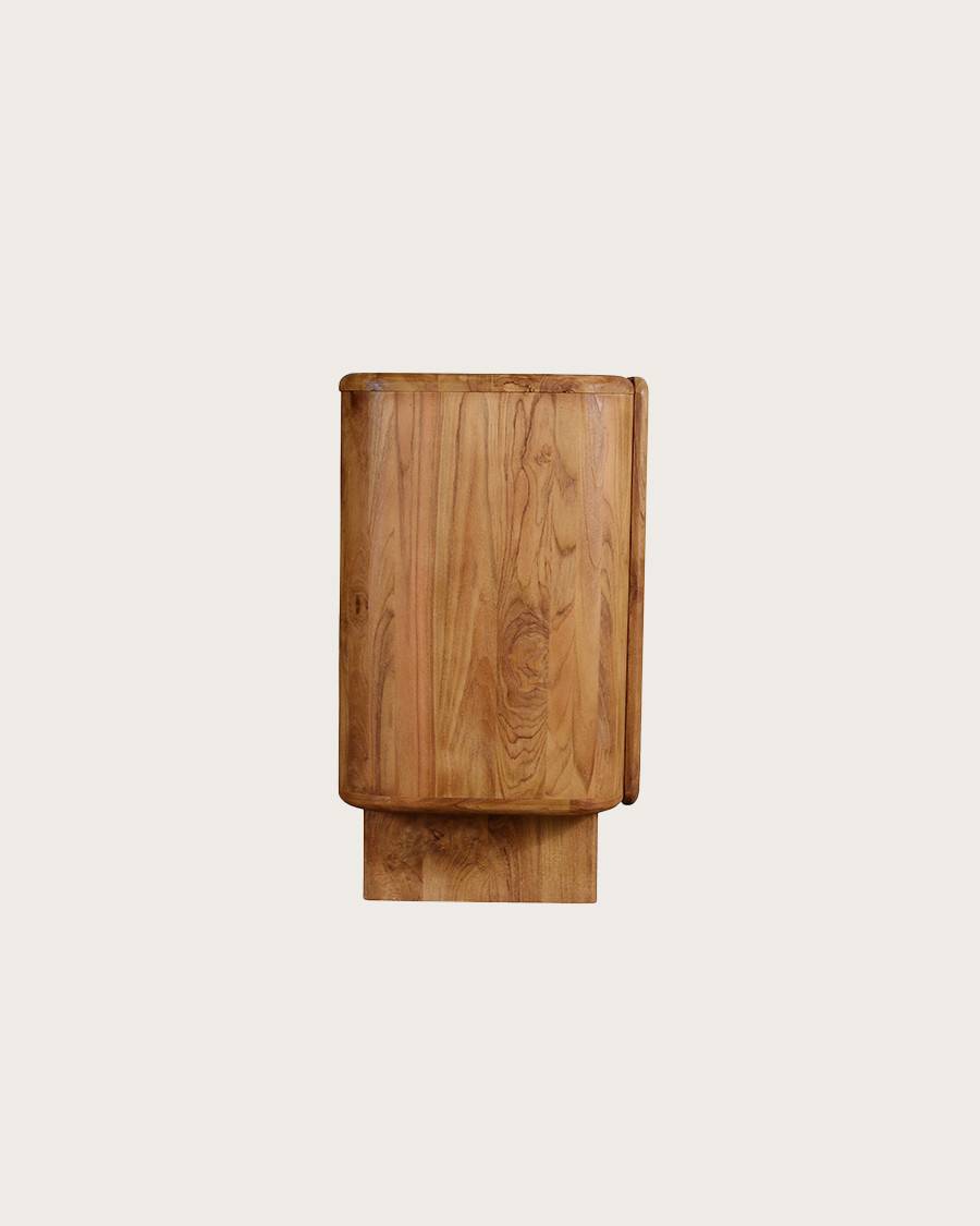 Cahya - Buffet bas en bois massif de teck recyclé 170 cm - UNIQKA - Imagen 9