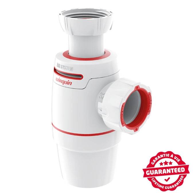 Siphon de lavabo NEO AIR avec joints surmoulés bi-injection D32 - WIRQUIN - 30722148 - Image 1