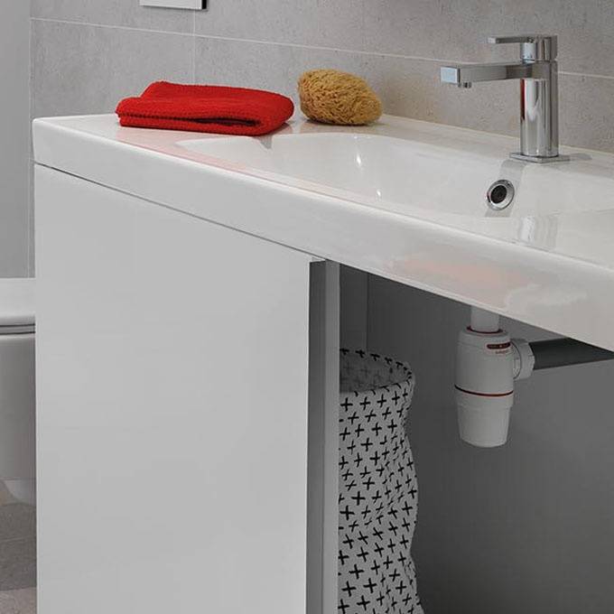 Siphon de lavabo NEO AIR avec joints surmoulés bi-injection D32 - WIRQUIN - 30722148 - Image 3
