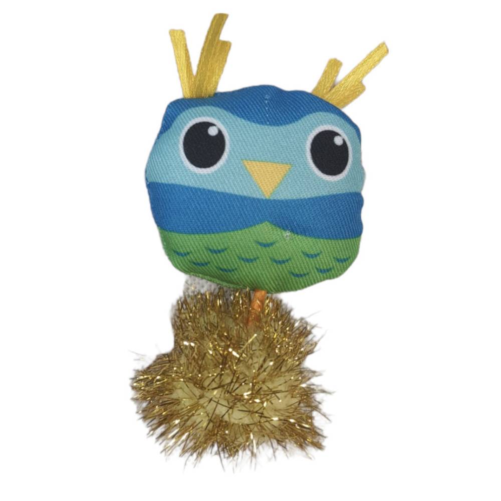 jeux chat Lovely hibou Taille 9 x 5 cm x 2.5 cm avec catnip - Imagen 3