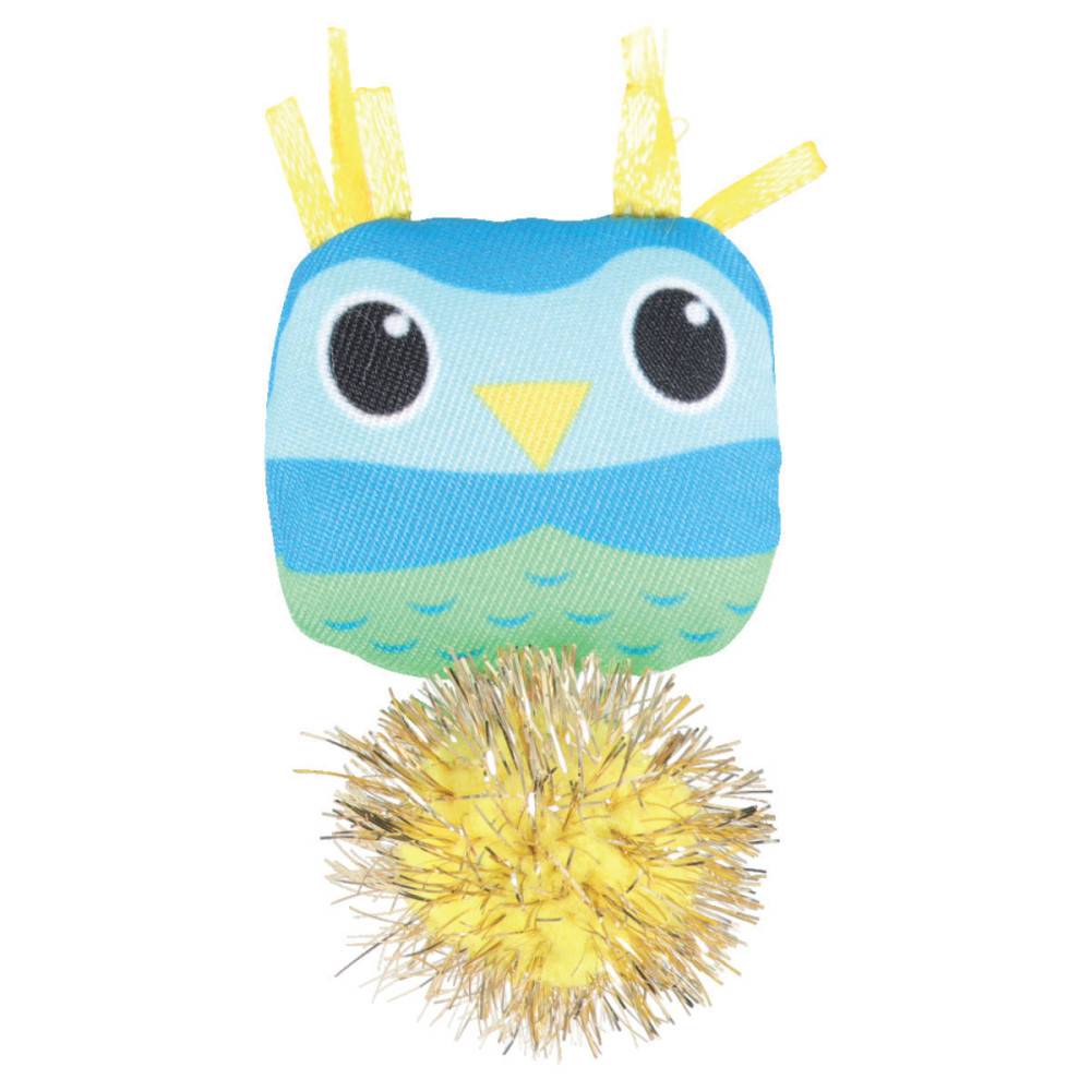 jeux chat Lovely hibou Taille 9 x 5 cm x 2.5 cm avec catnip - Image 1