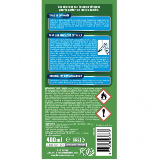 Rampant Poudre Diatomée 400ml - Kpro - Image 5