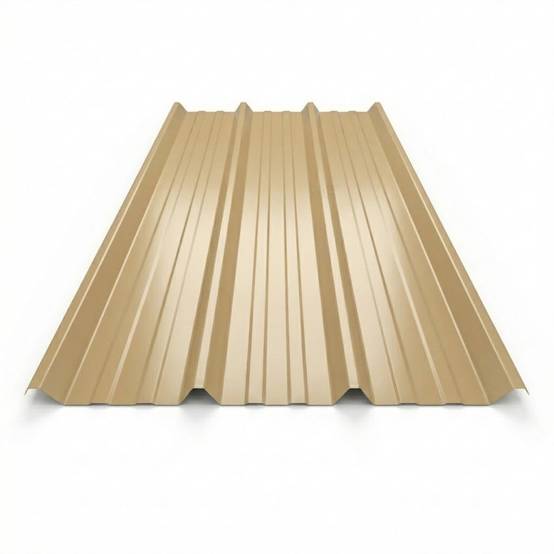 Bac acier laquée 1045 63/100 - Coloris - Beige 1015, Largeur - 105 cm, Longueur - 300 cm - Image 1