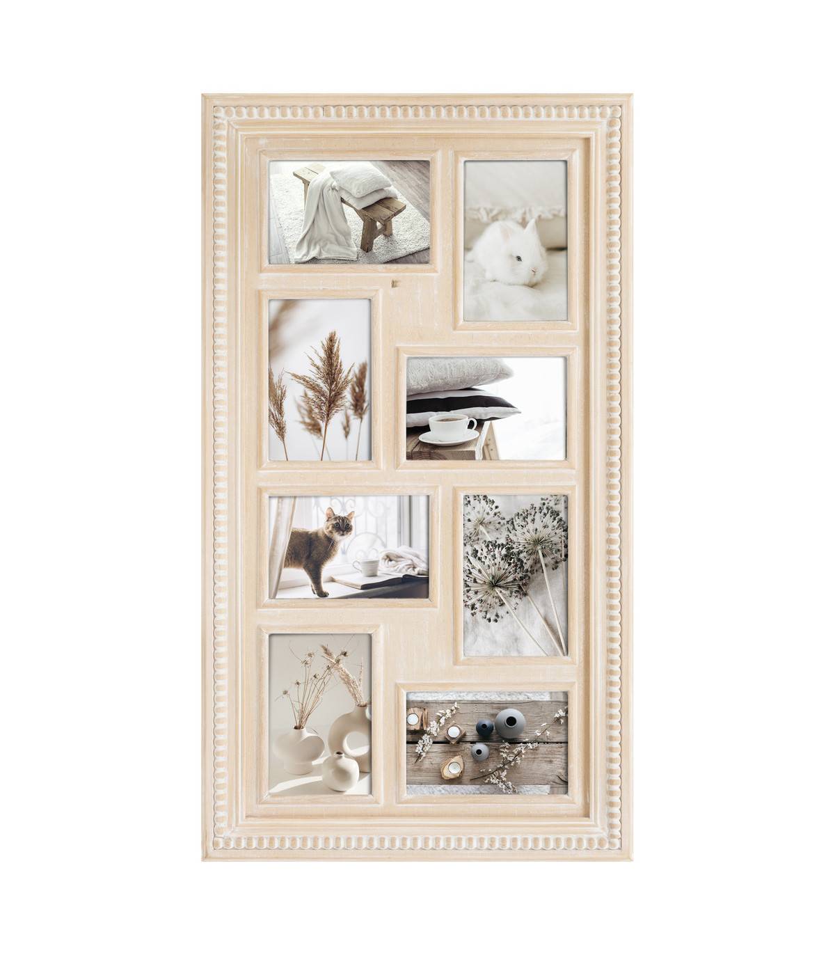 Pêle-mêle Multivues 8 photos en Bois et Verre 37.5 x 66.5 cm - Imagen 1