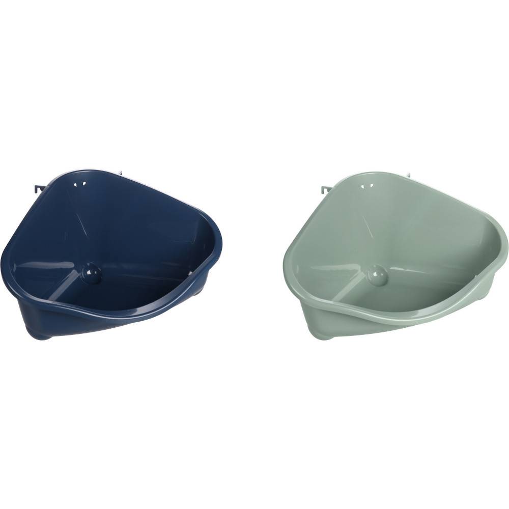 Toilette de coin Kapi 18 x 11 x 9.5 cm, couleur aléatoire pour rongeurs - Image 3