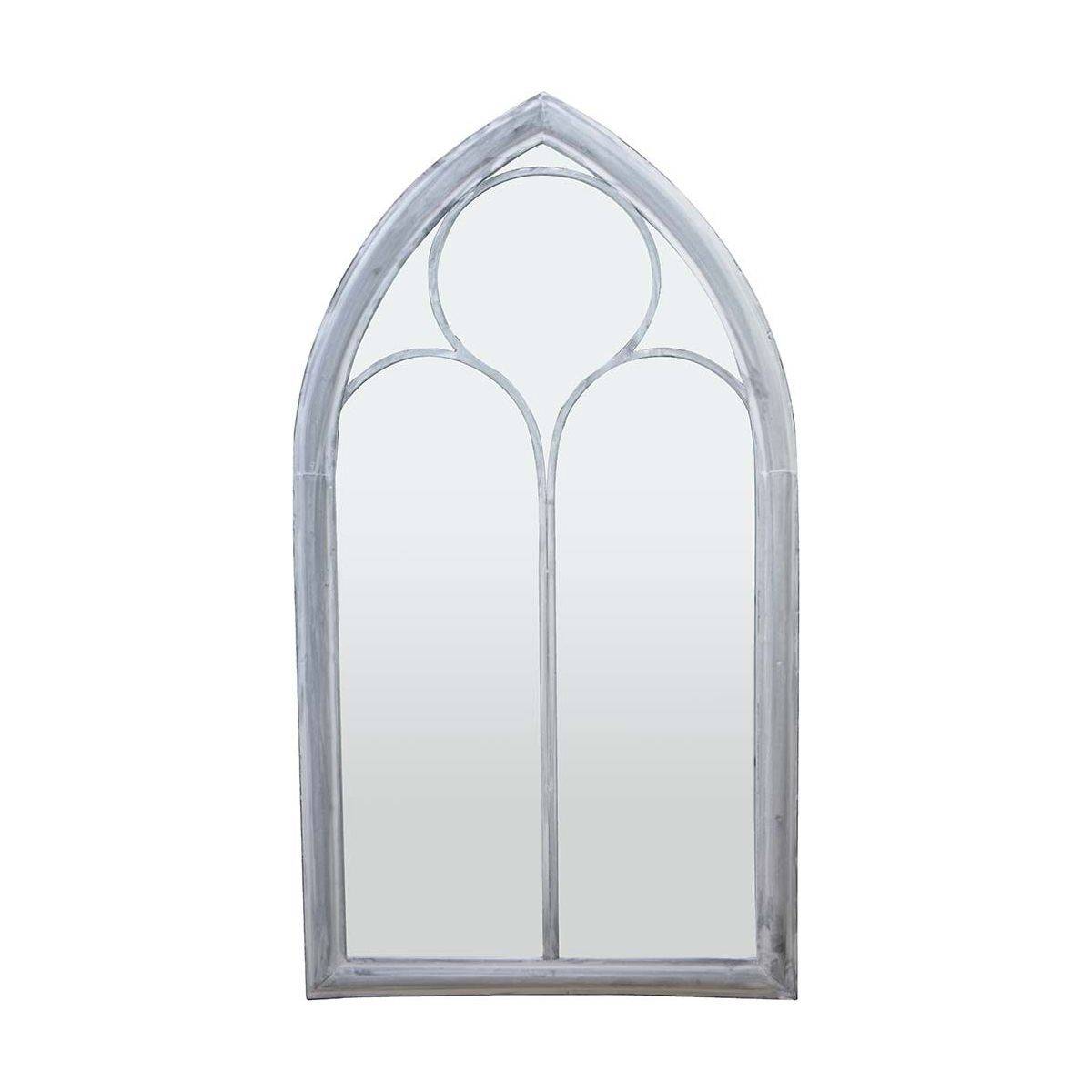 Esschert Design - Grand miroir fenêtre en métal Eglise Esschert Design - Imagen 1