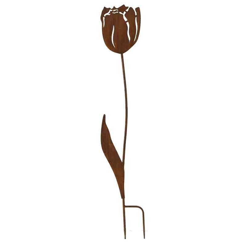 La Grande Prairie - Tuteur jardin tulipe 19x1x90cm - Image 3