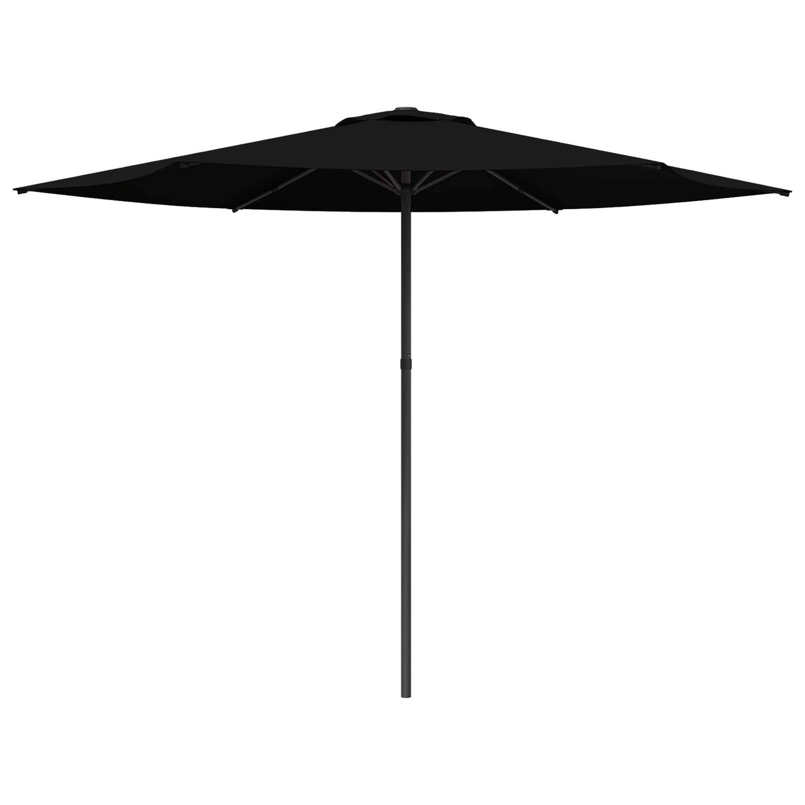 PANGIVO - Parasol polyester noir 296 x 296 x 223 cm - PANGIVO - Image 2