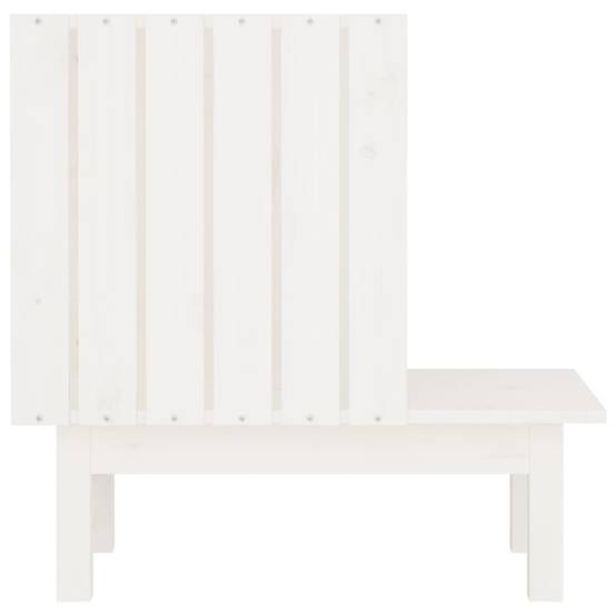 Chatiere bois blanc 60 x 36 x 60 cm - Prolenta premium p341.5 - Image 5