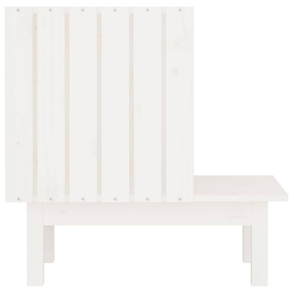 Chatiere bois blanc  60 x 36 x 60 cm  - Prolenta premium p341.5 - Image 5