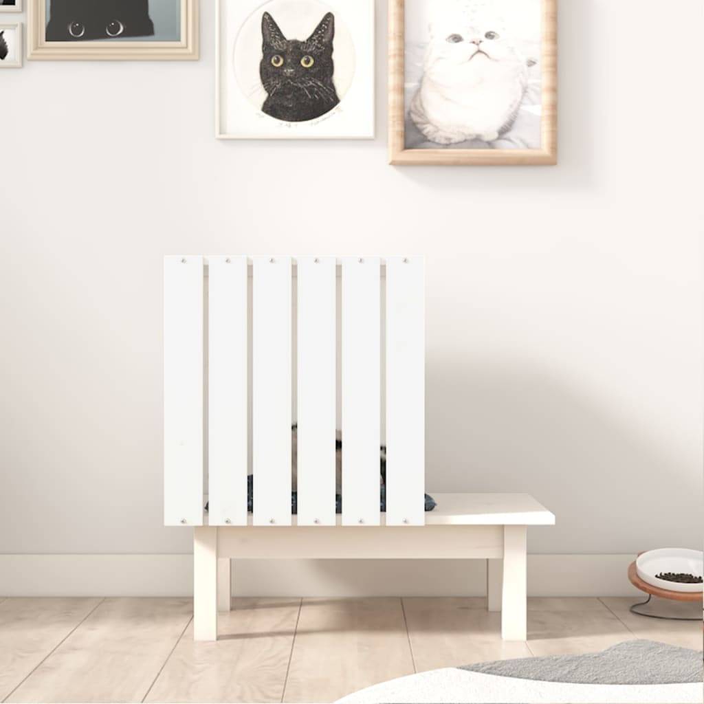Chatiere bois blanc  60 x 36 x 60 cm  - Prolenta premium p341.5 - Image 3