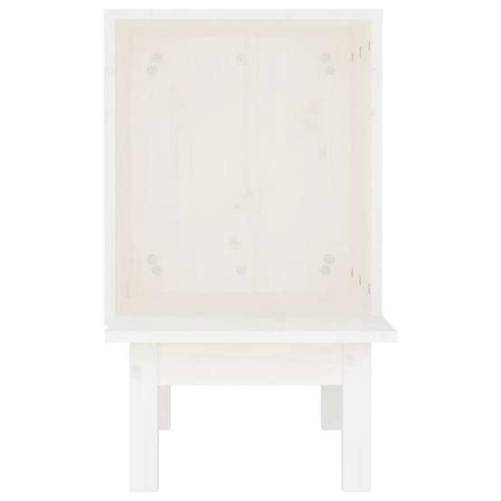 Chatiere bois blanc 60 x 36 x 60 cm - Prolenta premium p341.5 - Image 4