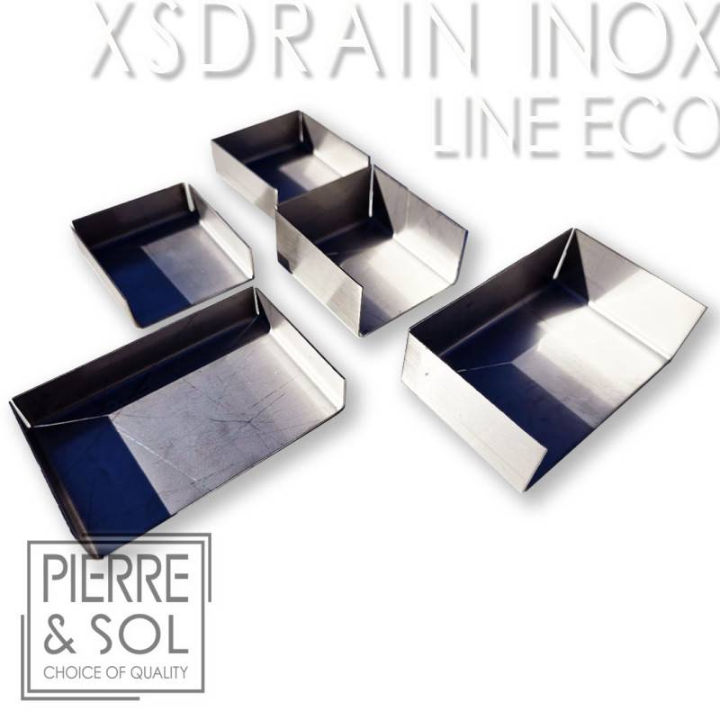 Accessoires pour caniveau XSDRAIN INOX EASY - LINE ECO -         About fermé 2XS FLAT - Image 3
