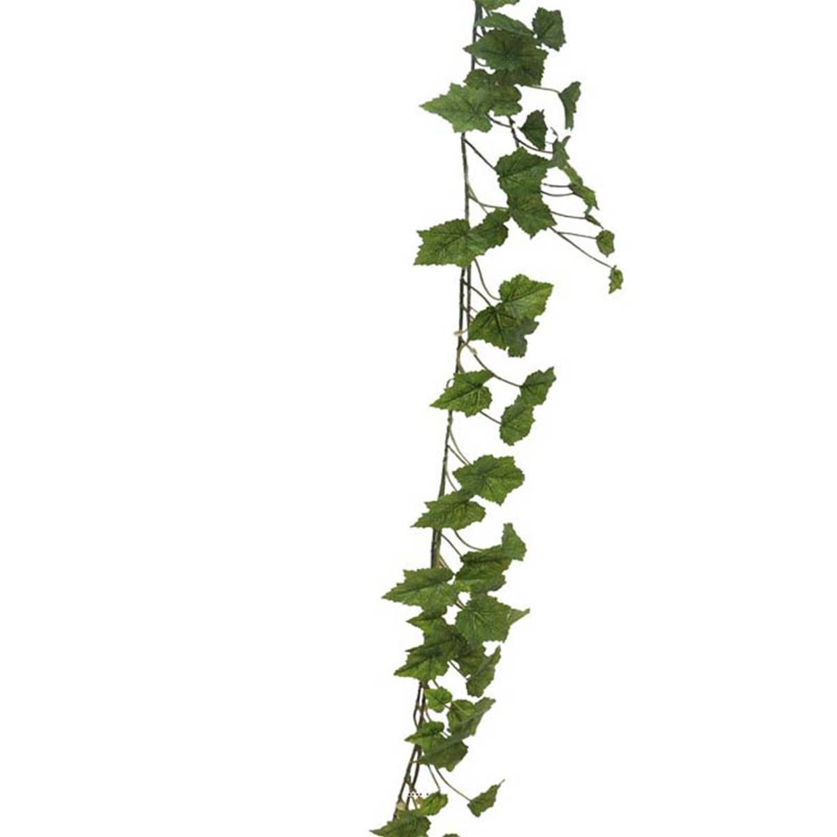 Artificielles - Guirlande de vigne artificielle 180cm de long feuilles vertes - Imagen 1