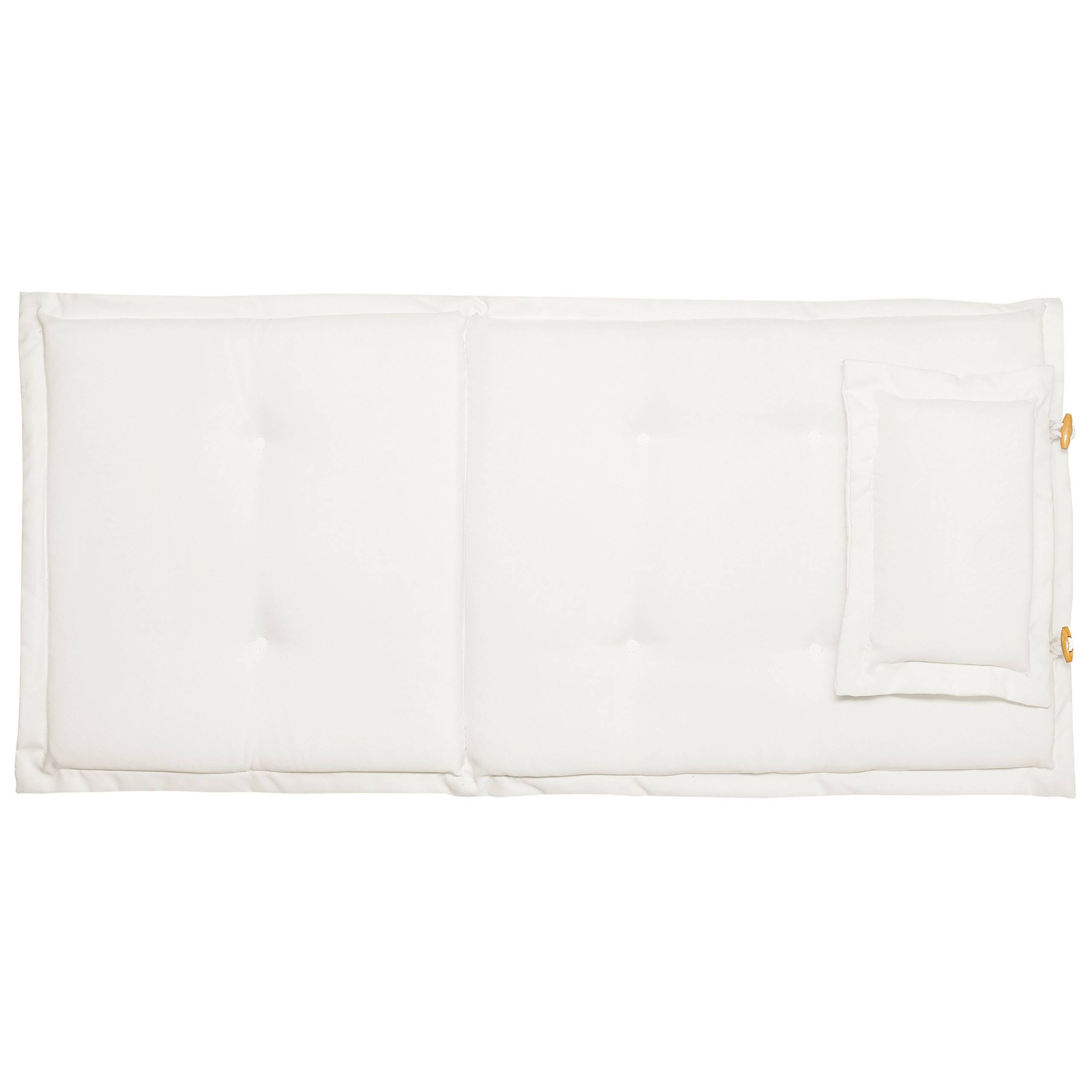 Beliani - Coussin d'assise d'extérieur Polyester Blanc cassé JAVA/AMANTEA Beliani - Imagen 3