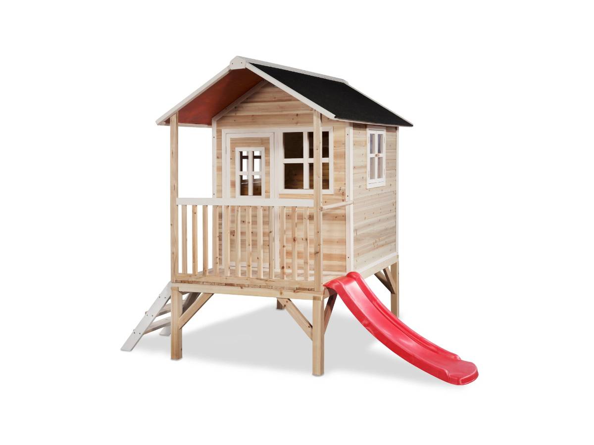 Exit Toys - Maisonnette en bois pour enfants Loft 300 Naturel - Exit Toys - Imagen 1