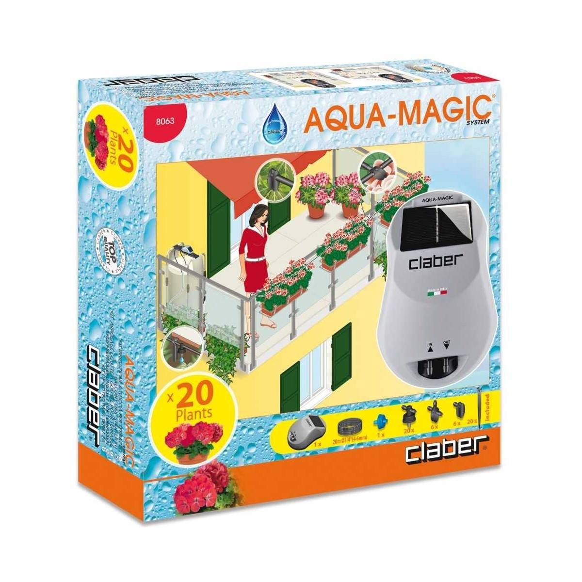 Claber - Kit d'arrosage Aqua-Magic Sistem Claber 8063 1 sortie 54 programmes - Image 2
