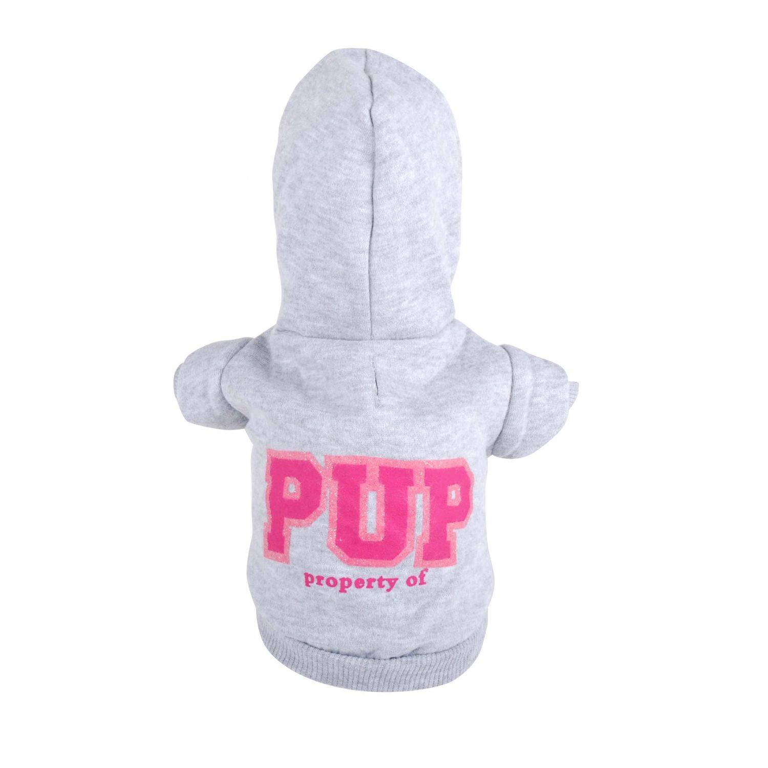 Sans Marque - Sweat à capuche pour chien Pup - Taille L - Gris - Dogi - Image 1
