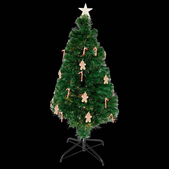 Sapin lumineux fibre optique Mannelé 53 LED H.120cm FEERIC LIGHTS & CHRISTMAS - Image 6