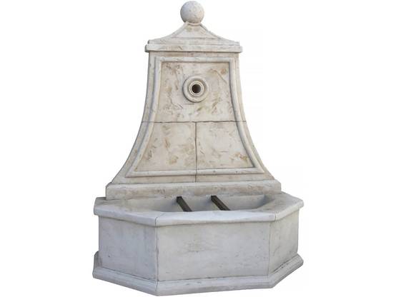 Fontaine " Baccarat" - Pierre Reconstituée - 86 X 51 X 111 Cm -habitat Et Jardin - Image 1