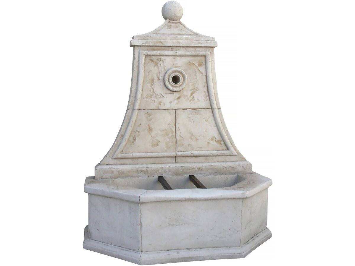 Habitat Et Jardin - Fontaine " Baccarat" - Pierre Reconstituée  - 86 X 51 X 111 Cm -habitat Et Jardin - Imagen 1