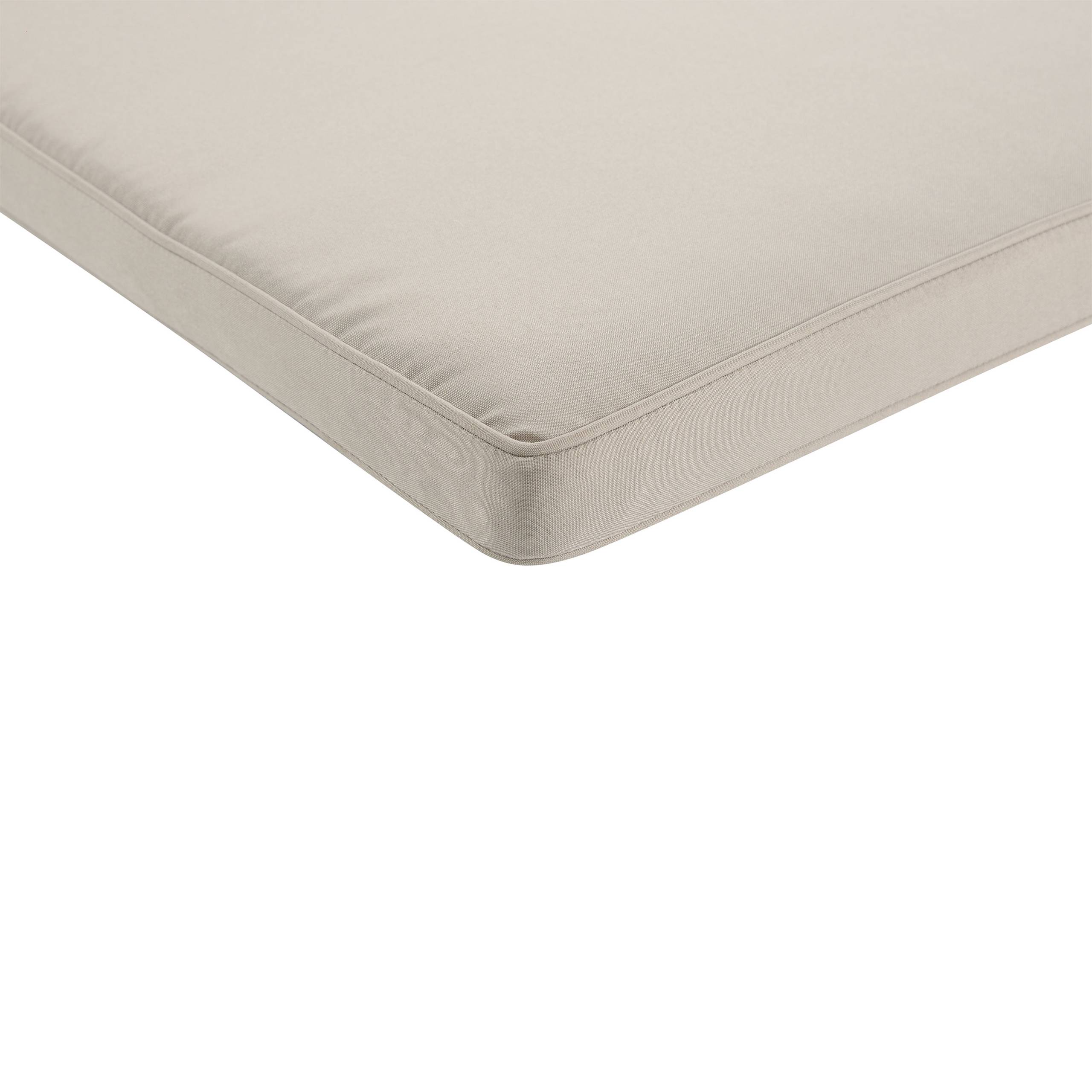 Beliani - Coussin d'assise d'extérieur Polyester Taupe SOVANA - Beliani - Imagen 7