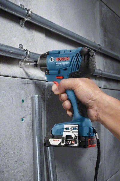 Bosch Professional - Visseuse à chocs GDR 18V-160 BOSCH - 2 batteries 2.0Ah li-ion + chargeur - 06019G5100 - Imagen 4